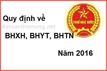 quy định về bảo hiểm xh, bhyt, bhtn mới nhất